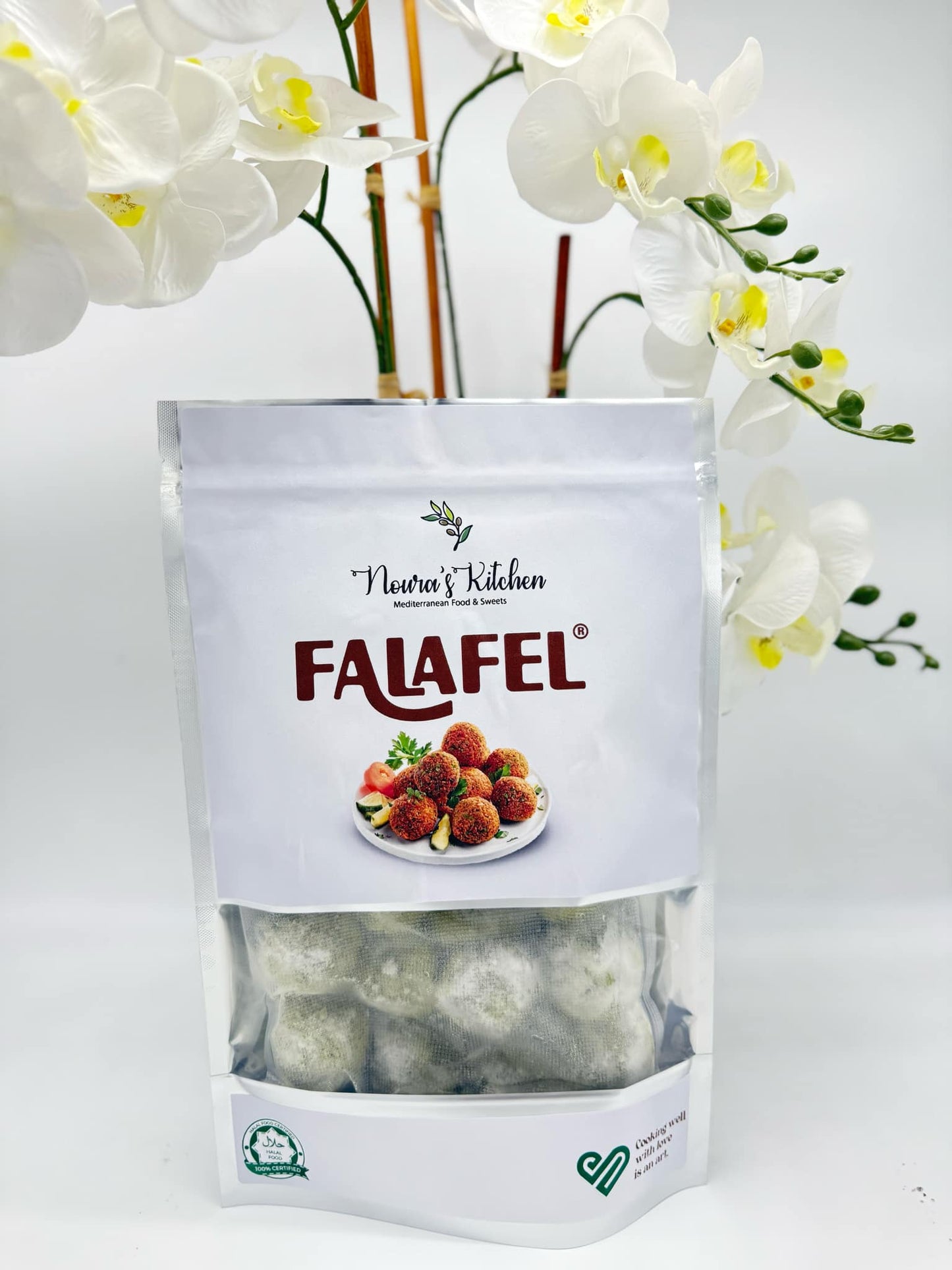 Noura's kitchen Frozen Falafel 25 pcs