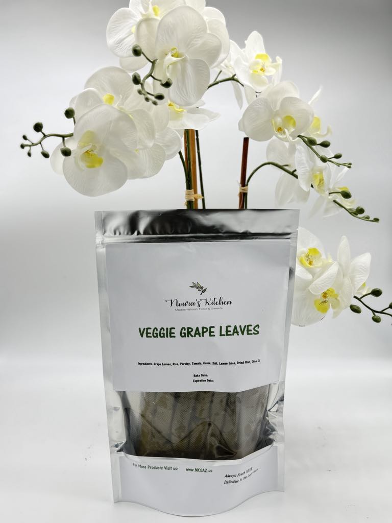 Noura's kitchen Frozen Veggie Grape leaves 1 bg