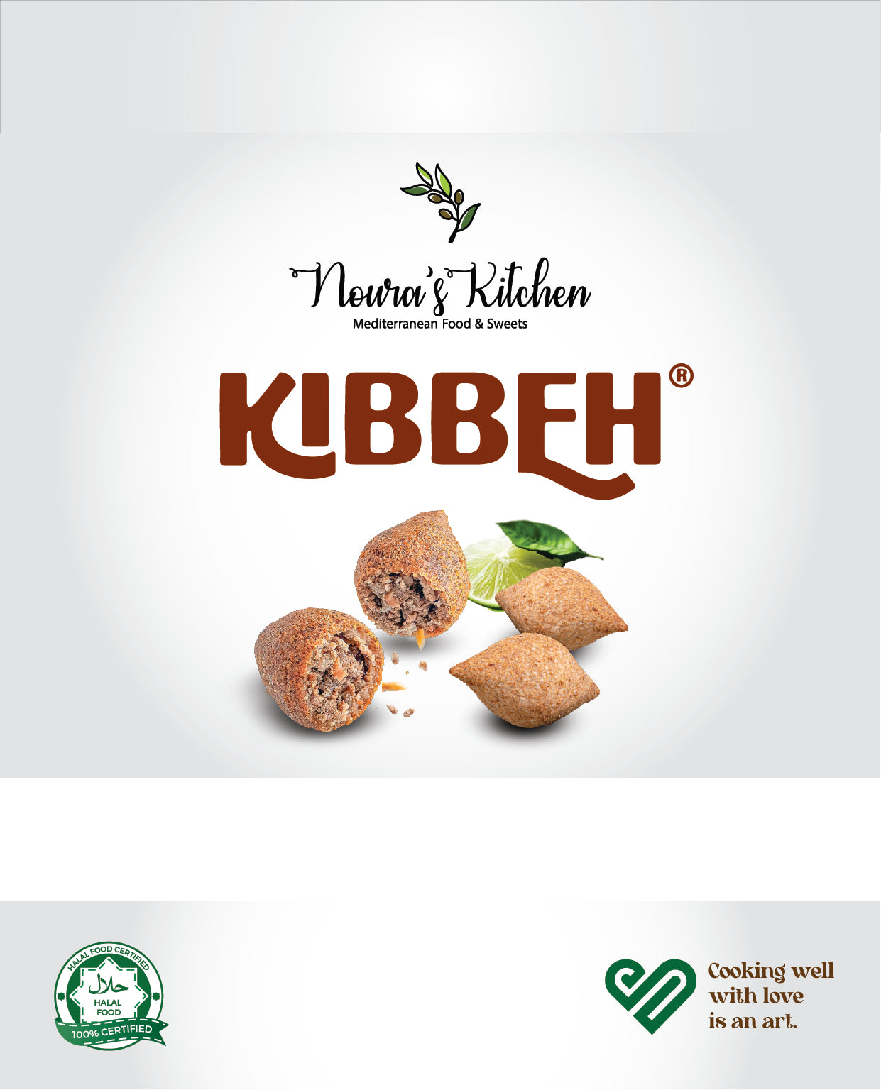 Noura's kitchen Frozen Kibbeh 15pcs