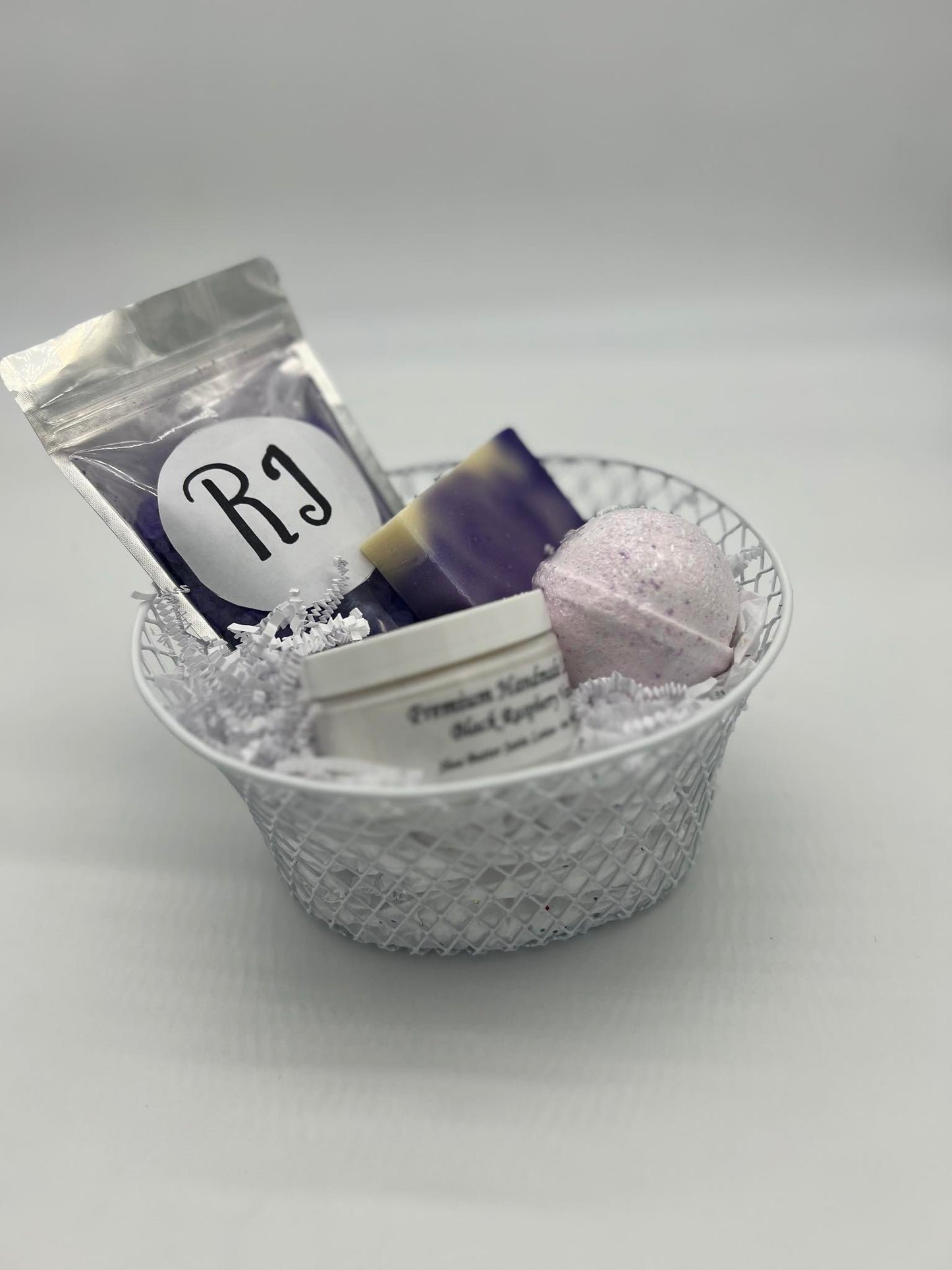 RJ Vegan Soap's by NKS Lavender Basket 1