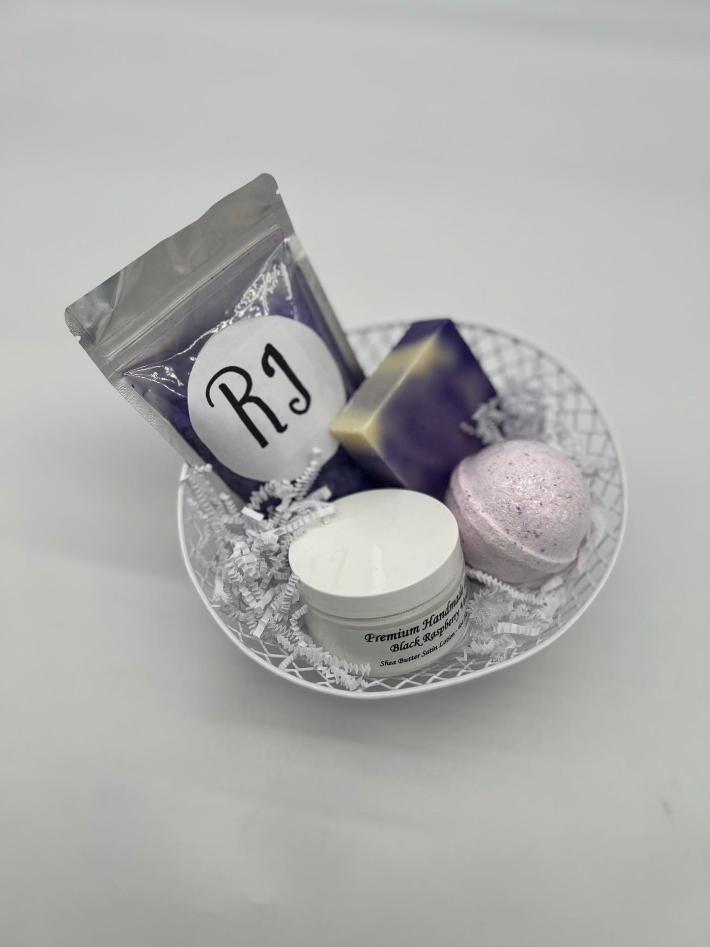 RJ Vegan Soap's by NKS Lavender Basket 1