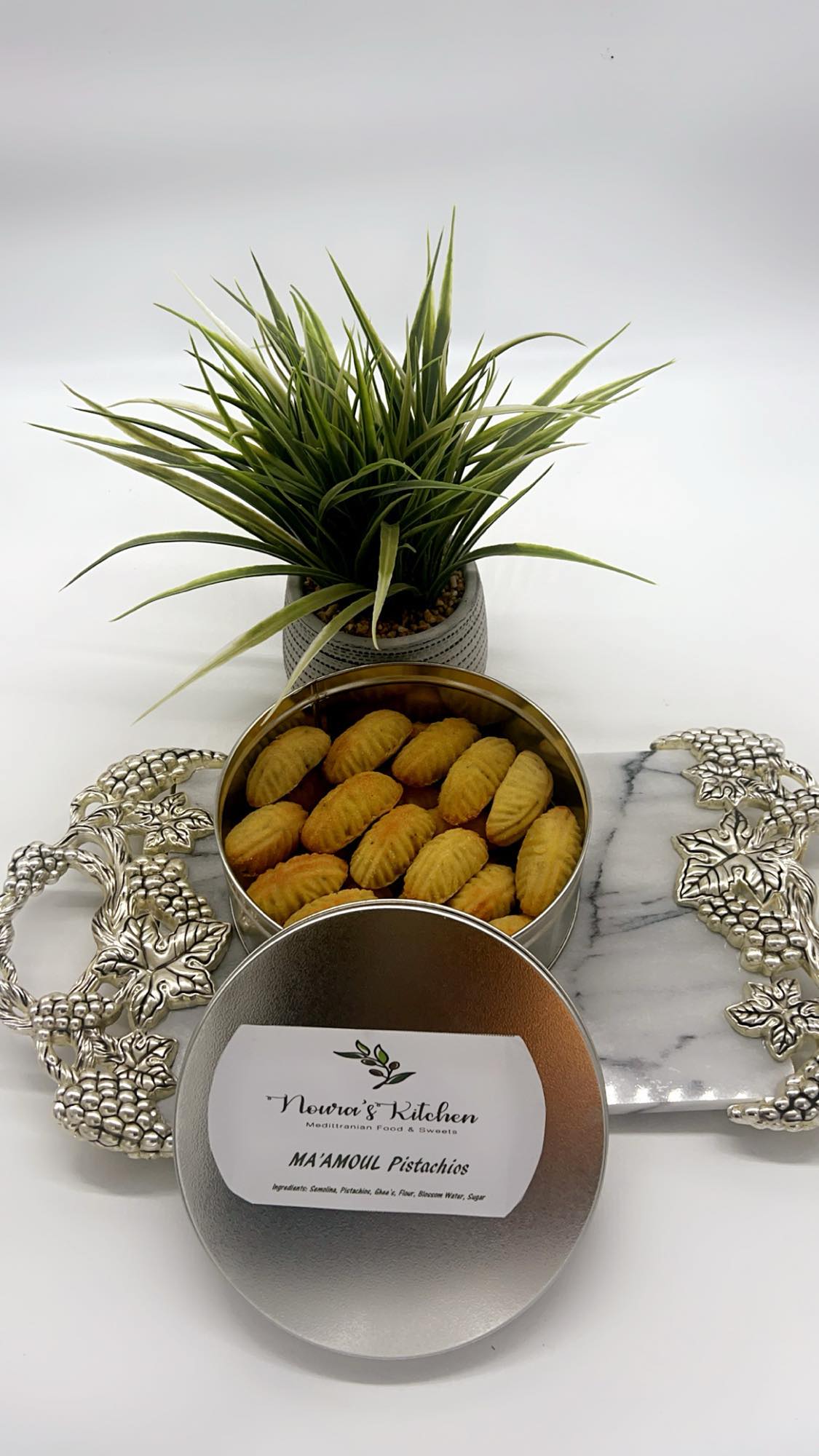 Noura's kitchen pistachio Maamoul 1.5lb