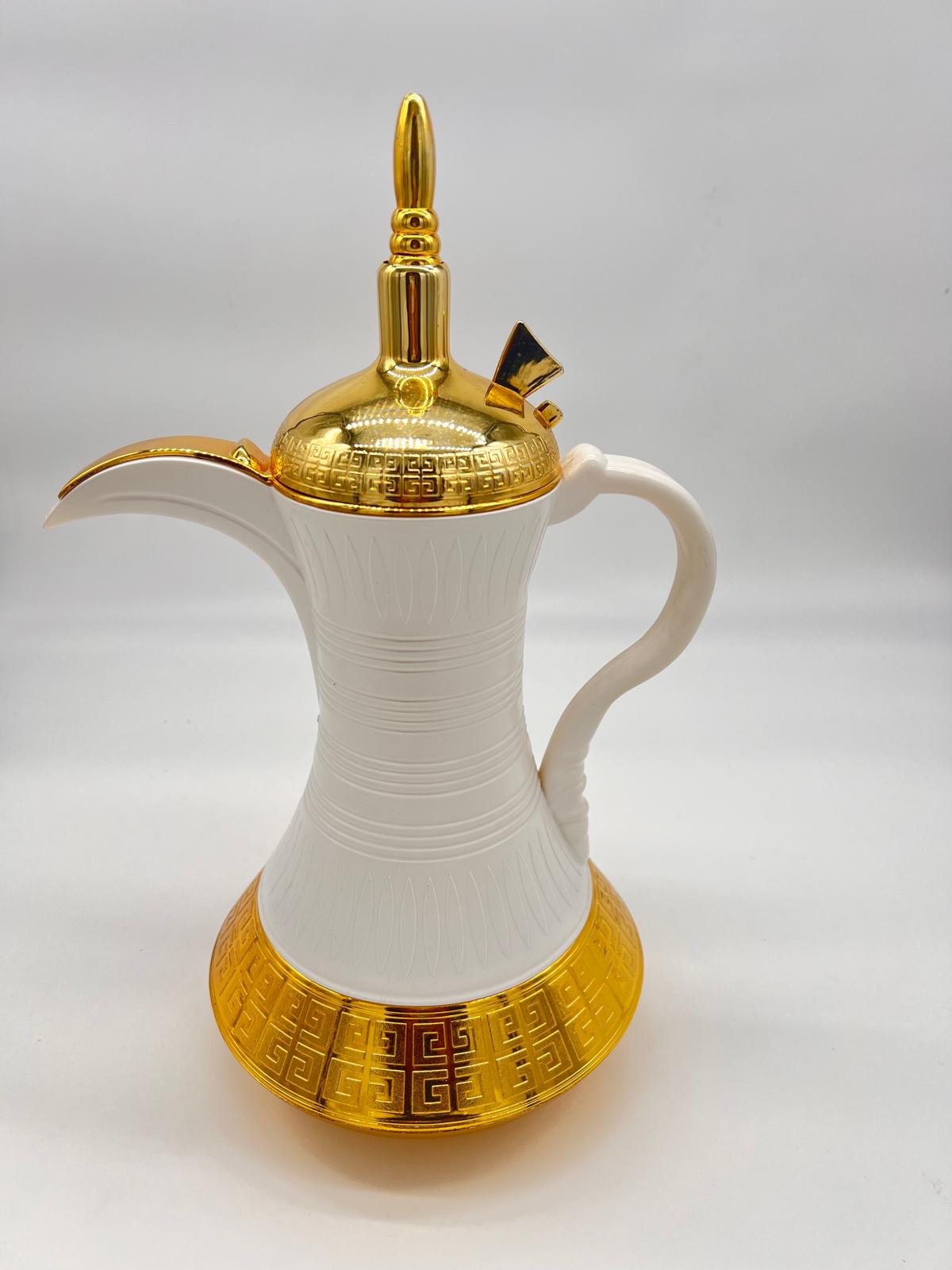 Noura's Kitchenware White gold Coffee pot