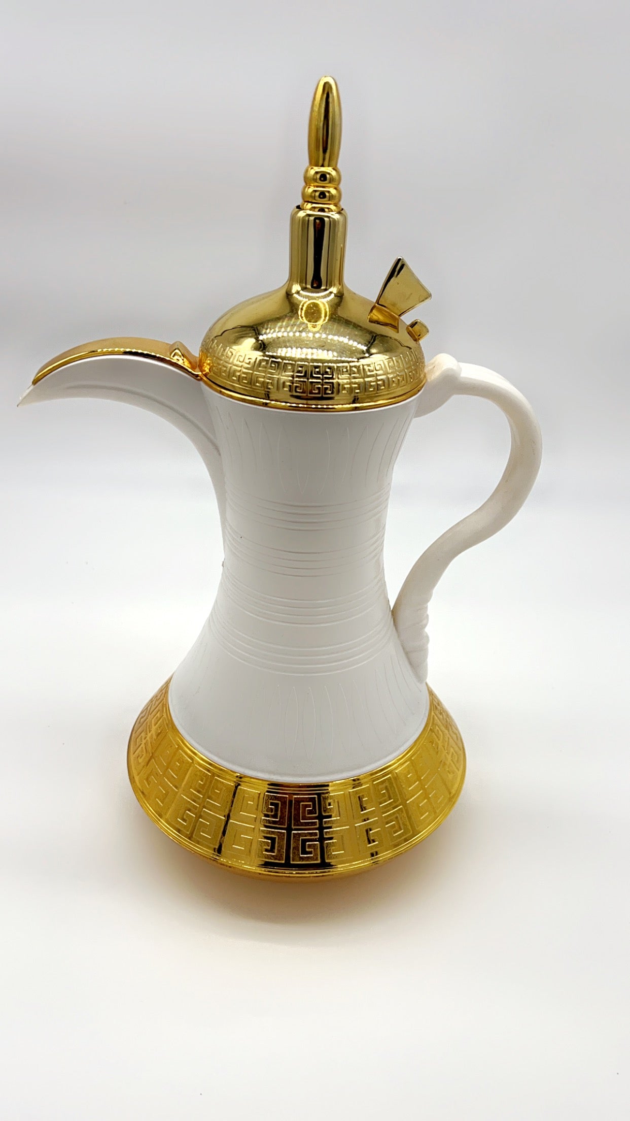 Noura's Kitchenware White gold Coffee pot