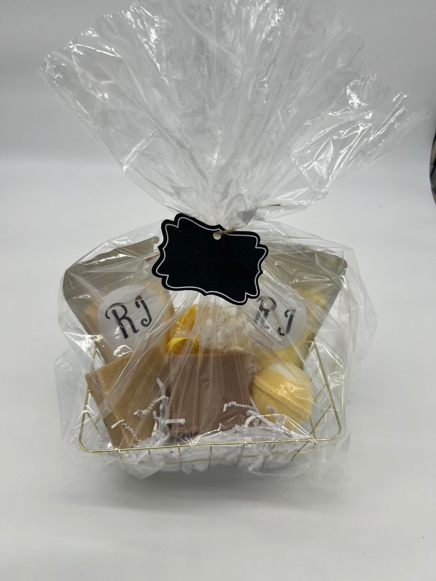 RJ Vegan Soap's by NKS Lemon Haze Basket 1