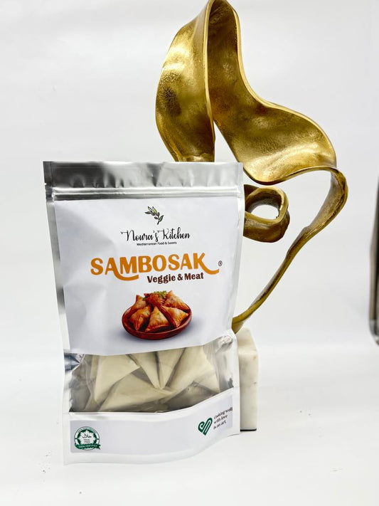 Noura's kitchen Frozen Sambosak meat & veggies 24pcs