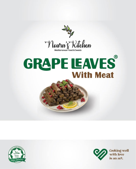 Noura's kitchen Frozen Grapes Leaves with minced meat 1bg