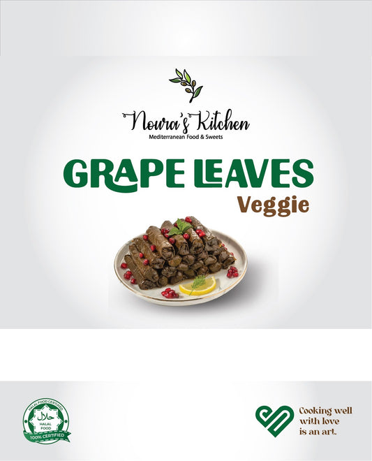 Noura's kitchen Frozen Veggie Grape leaves 1 bg