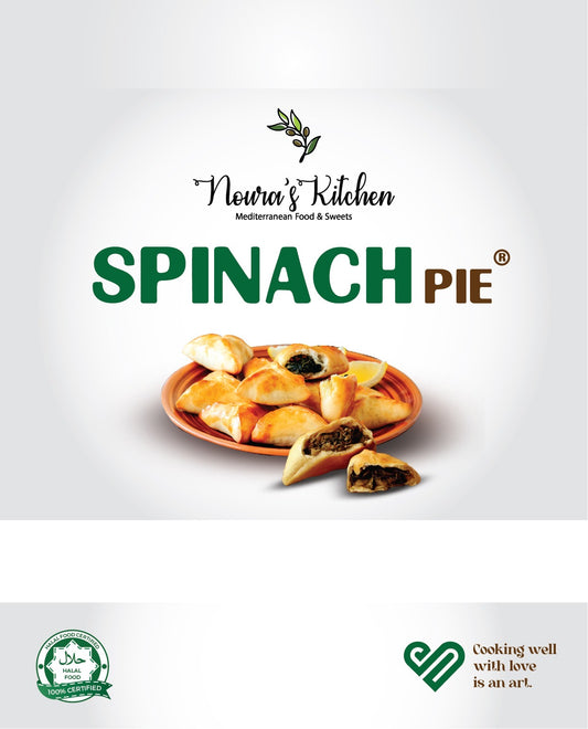 Noura’s kitchen Frozen Spinach Pie 12 pcs