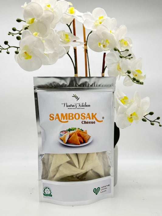 Noura's kitchen Frozen Sambosak cheese 24pcs