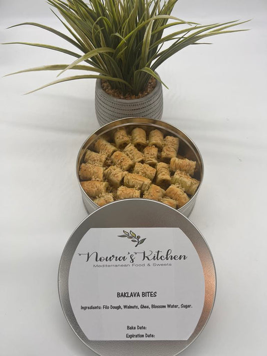 Noura's Kitchen Walnuts Baklava Bites 2.0lb