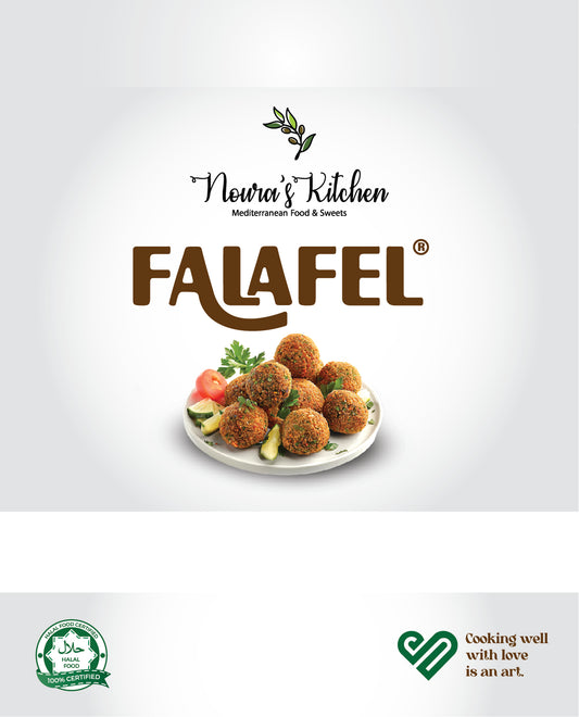 Noura's kitchen Frozen Falafel 50 pcs