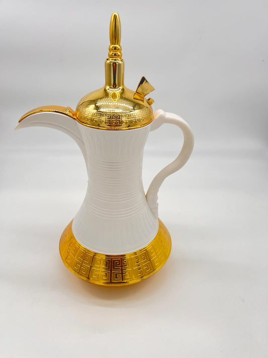 Noura's Kitchenware White gold Coffee pot