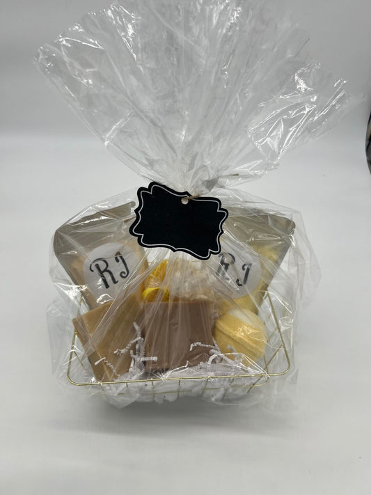 RJ Vegan Soap's by NKS Lemon Haze Basket 1